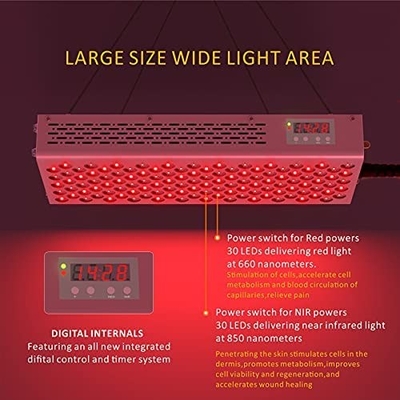 কেনা 1000W LED PDT লাইট থেরাপি মেশিন 660nm 850nm রেড লাইট থেরাপি মেশিন অনলাইন উত্পাদন