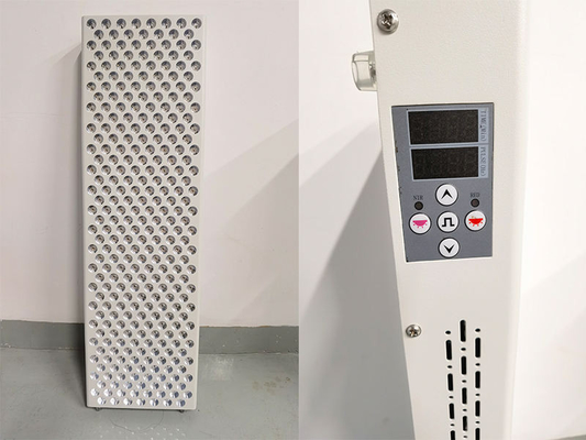 কেনা 660 850nm ফুল বডি রেড এলইডি লাইট থেরাপি 1500W প্যানেল ডিভাইস ত্বকের যত্নের জন্য সাদা / কালো অনলাইন উত্পাদন