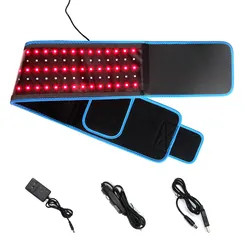 660nm 850nm ইনফ্রারেড লাল LED লাইট থেরাপি বেল্ট পিছনের পায়ে কোমর ব্যথা উপশমের জন্য