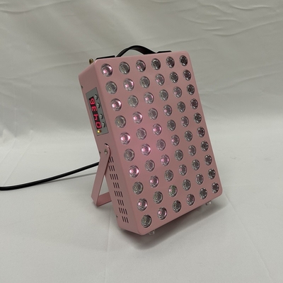 MINI 300W লাল আলো থেরাপি হ্যান্ডহেল্ড প্যানেল 630 660 810 850 গোলাপী এবং কালো শরীরের রঙের LED তরঙ্গদৈর্ঘ্য সহ