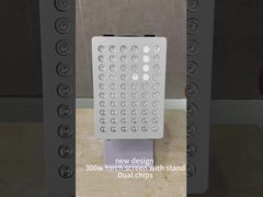 ত্বক পুনরুজ্জীবিতকরণ রেড লাইট থেরাপি ল্যাম্প 630nm 660nm 810nm 850nm স্ট্যান্ড 300w সঙ্গে